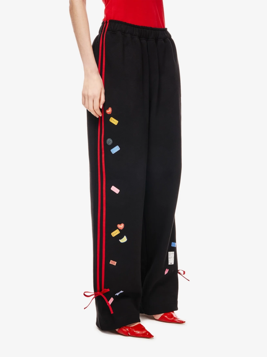 Sticker Pack Брюки Свободного Кроя p.p.s., цвет: черный/красный, 0829.01.00.BLK2 купить онлайн