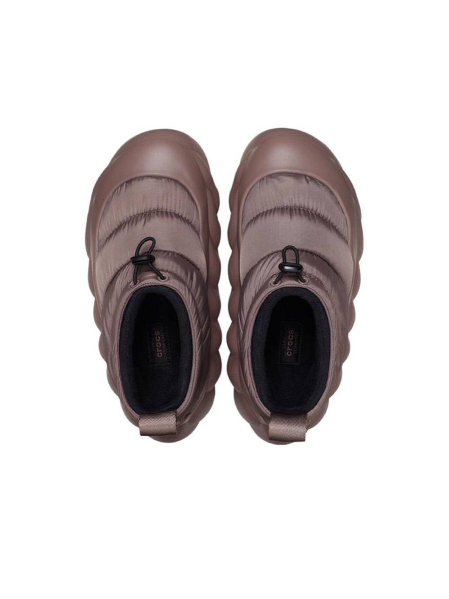 Ботинки Crocs Overpuff shvetsov store, цвет: shorty truffle 210668-0LF купить онлайн