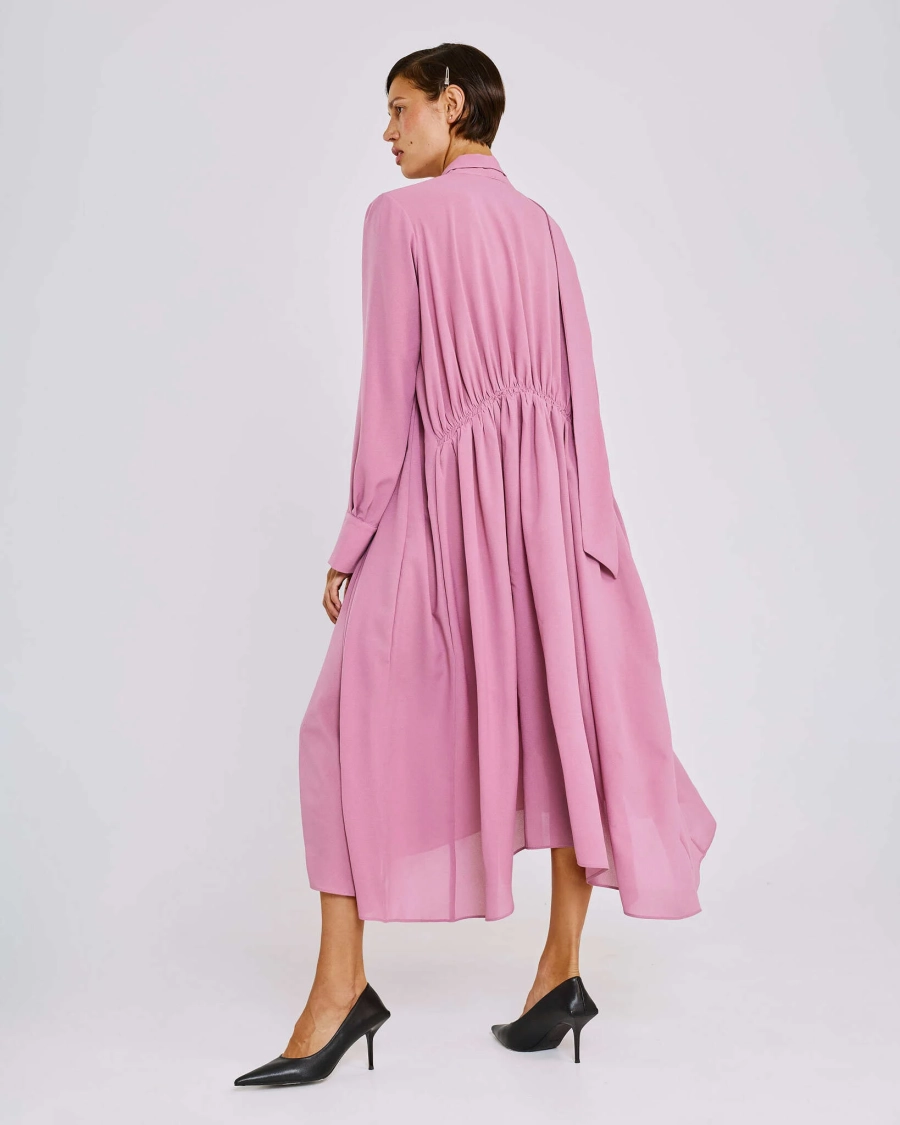 Платье с шарфом Anmuse, цвет: розовый, RB26SP315-DRS купить онлайн