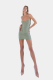 Платье Mini qb A QUICK BUCK, цвет: olive,  купить онлайн