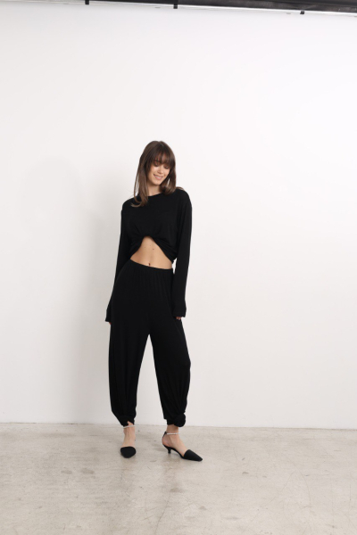 Брюки matchy black
