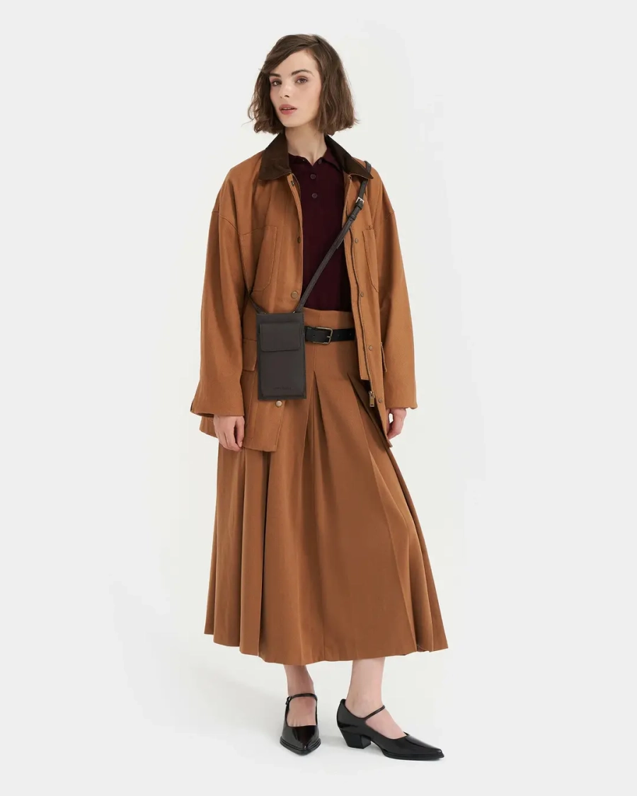 Сумка Pouch Arny Praht, цвет: кофе  купить онлайн