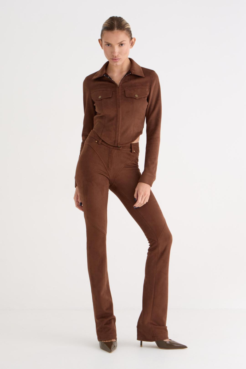 Рубашка Saddle CULT, цвет: коричневый,  купить онлайн