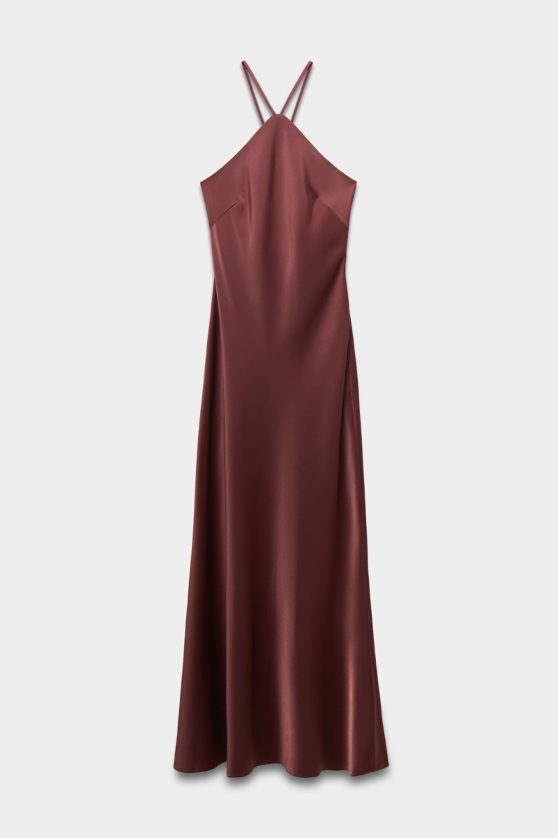 Платье с Х-образным вырезом