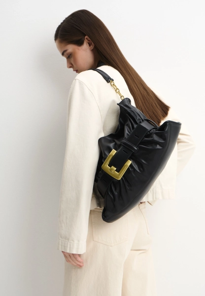 Сумка с пряжкой SBALO, цвет: Черный 525G13 купить онлайн