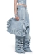 Клатч FLUTED CAPPAREL.21est, цвет: голубой меланж CAP.947.231.34 купить онлайн