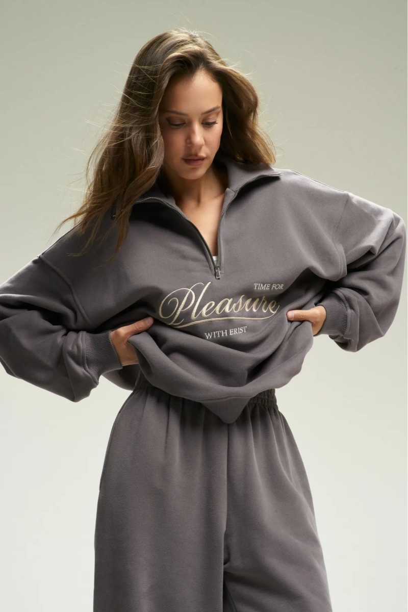Джоггеры OVERsized Forest Grey