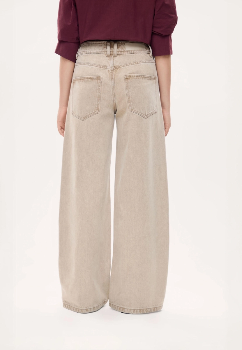 Женские джинсы широкие MUTED, цвет: кремовый, 904825.WJNS0002_Cream купить онлайн