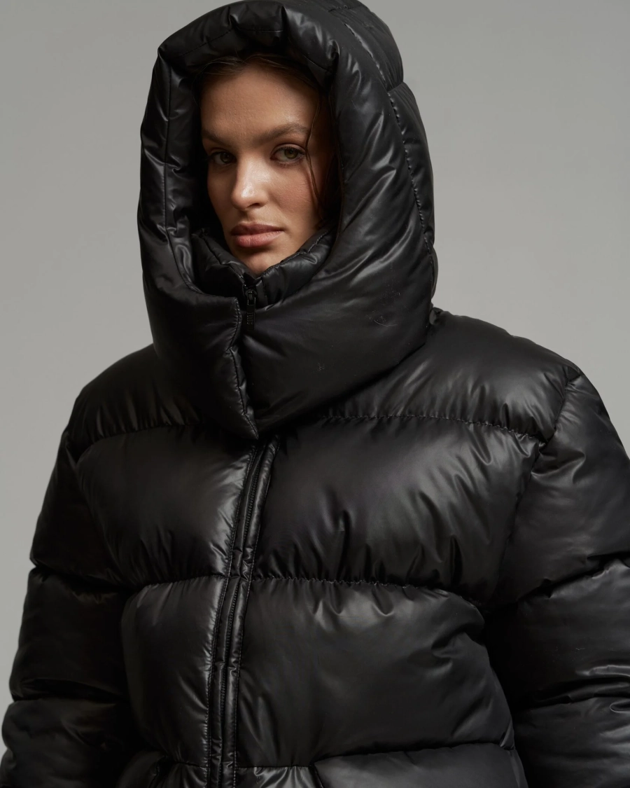 Пуховик PUFF BAIKAL DEEP BLACK YONS, цвет: Черный, YO-709 купить онлайн