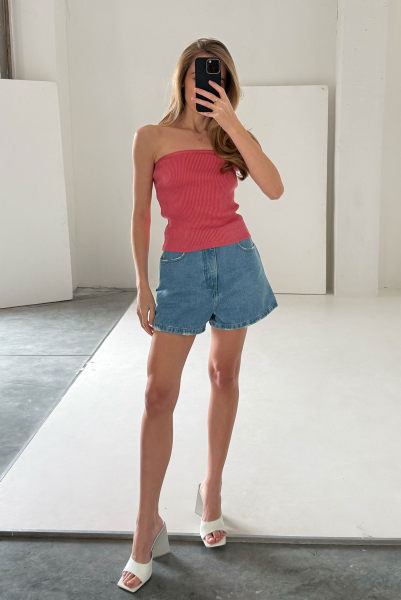 Топ-бандо вязаный LIGHT PINK Label .B, цвет: LIGHT PINK, Kn.09.2.01LPNK купить онлайн