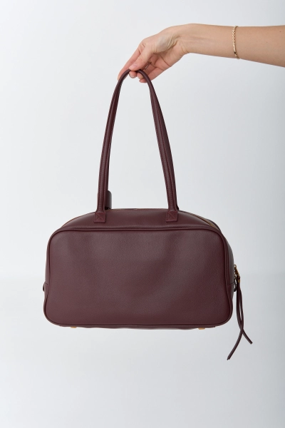 Сумка из натуральной кожи Ricoco, цвет: Бордовый bag11/1 купить онлайн