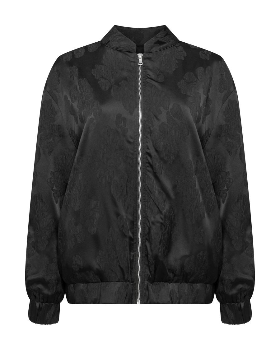 Бомбер To be Blossom, цвет: black, 171431 купить онлайн