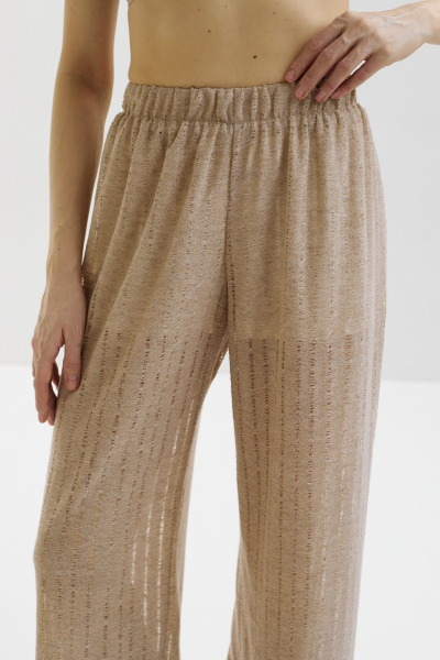 Свободные прямые брюки marte, цвет: бежевый,  купить онлайн