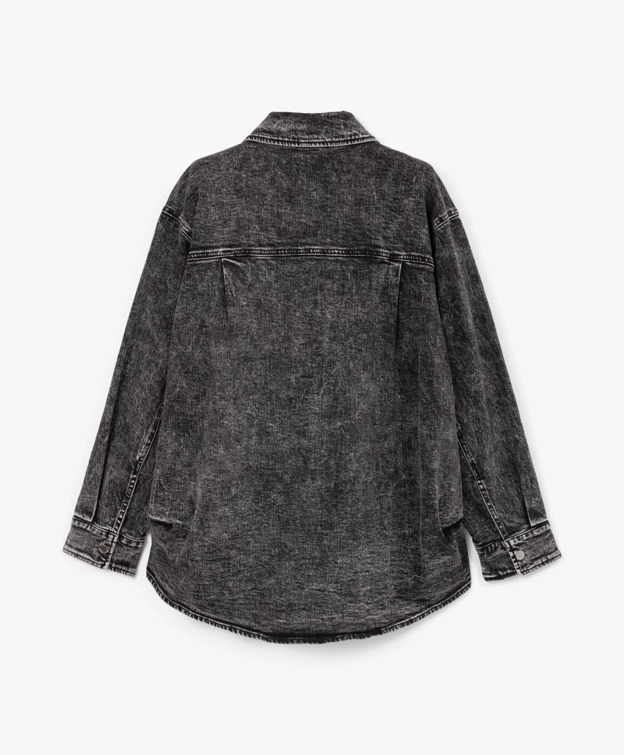 Куртка-рубашка GLVR, цвет: серый, 225G32GAC2301 купить онлайн