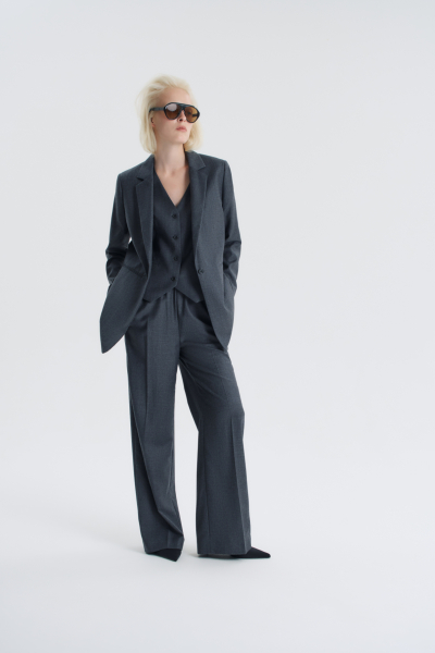 Брюки Mon ange FASHION REBELS, цвет: серый, FR24FW1PN1000W100GR купить онлайн