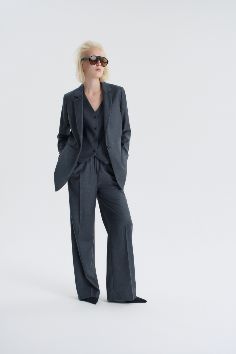 Брюки Mon ange FASHION REBELS, цвет: серый, FR24FW1PN1000W100GR купить онлайн