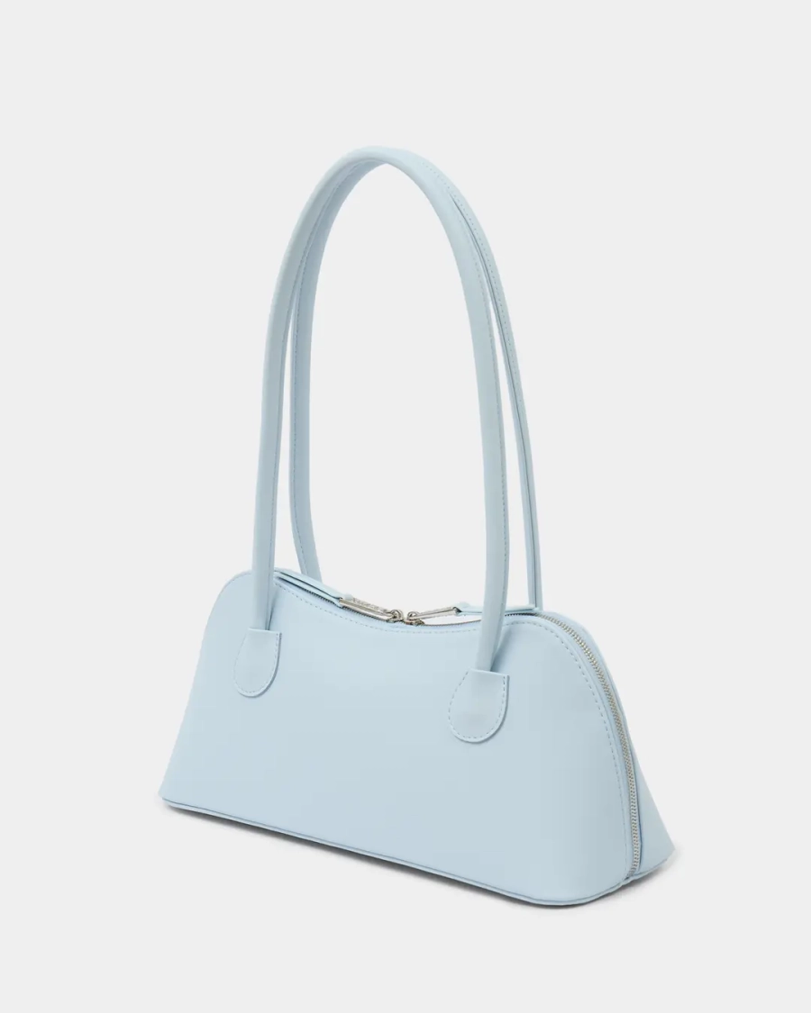 Каркасная сумка-такса Arny Praht, цвет: голубой  купить онлайн