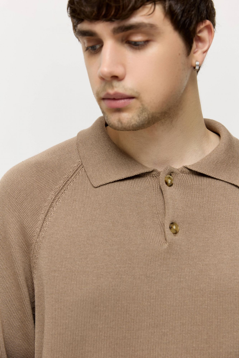 Поло для него и для нее AROUND, цвет: бежевый, 219_130CA02 купить онлайн