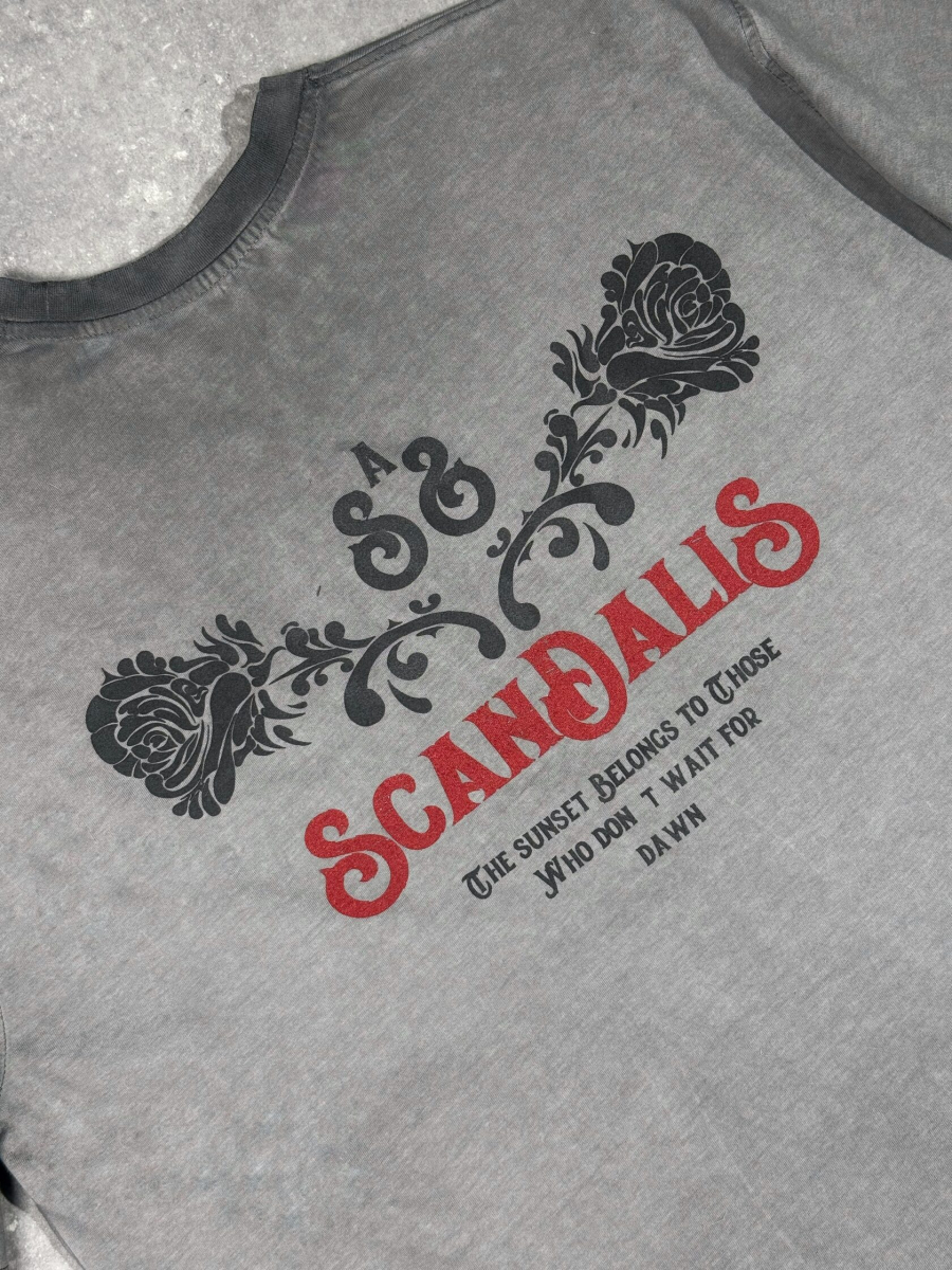 Футболка бархат SCANDALIS, цвет: серый, ФВР035а купить онлайн