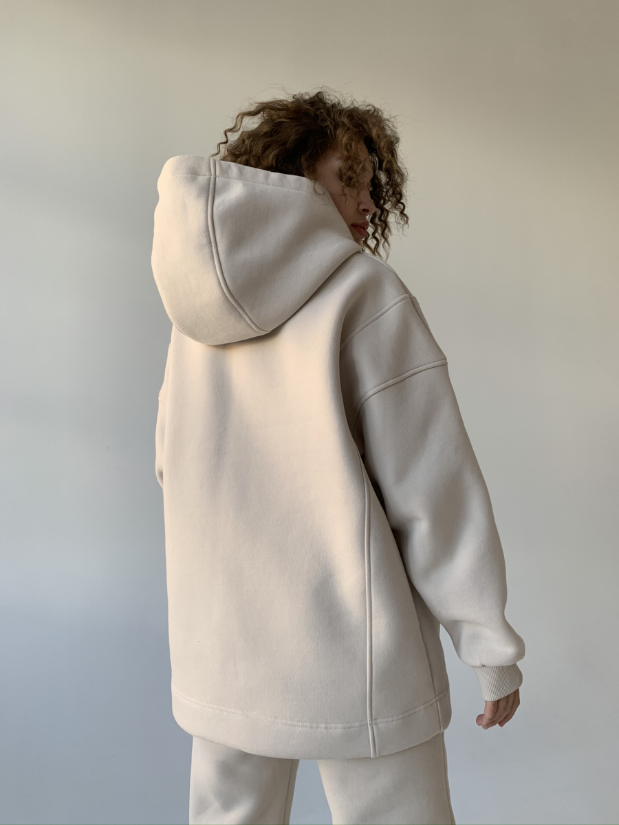 Худи утепленное TTR GARCHIT, цвет: бежевый,  купить онлайн