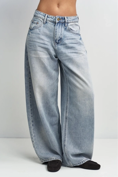 Джинсы свободные Erist store, цвет: голубой, НФ-00003300 купить онлайн