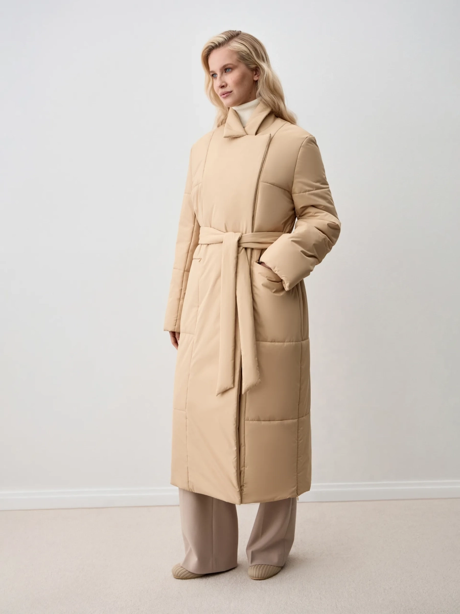 Пальто AGROS ANNA PEKUN, цвет: бежевый, 15.2554.110 купить онлайн