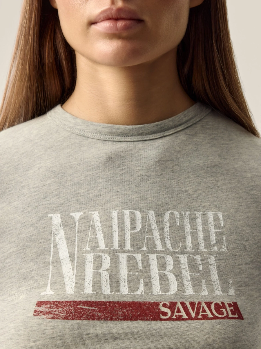 Футболка Granzh whisper NAIPACHE, цвет: серый,  купить онлайн