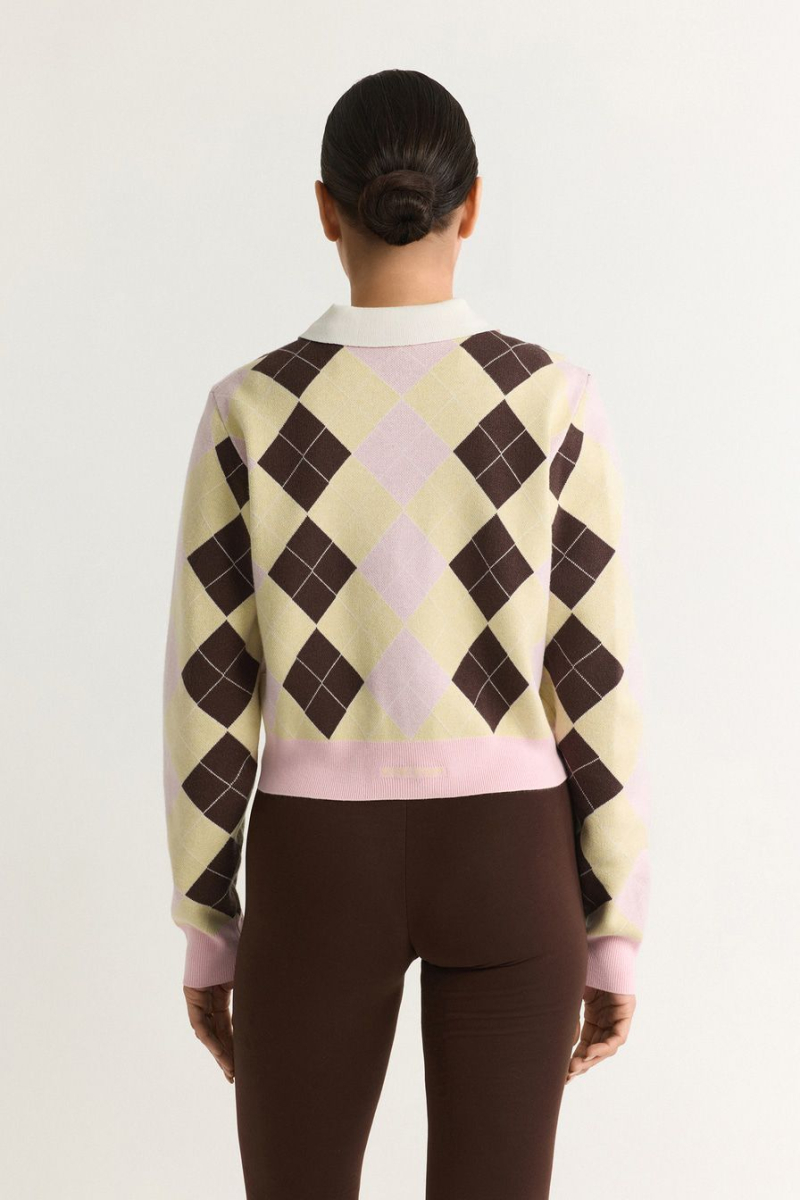 Кардиган из смесовой вискозы TOPTOP, цвет: розовый с принтом, TT.051.17707.301 купить онлайн