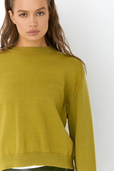 Свитер baby cotton Ricoco, цвет: лаймовый, 6088/5 купить онлайн