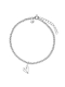 Подвес LOVE с фианитом LU JEWEL, цвет: серебро, 29800059961359 купить онлайн
