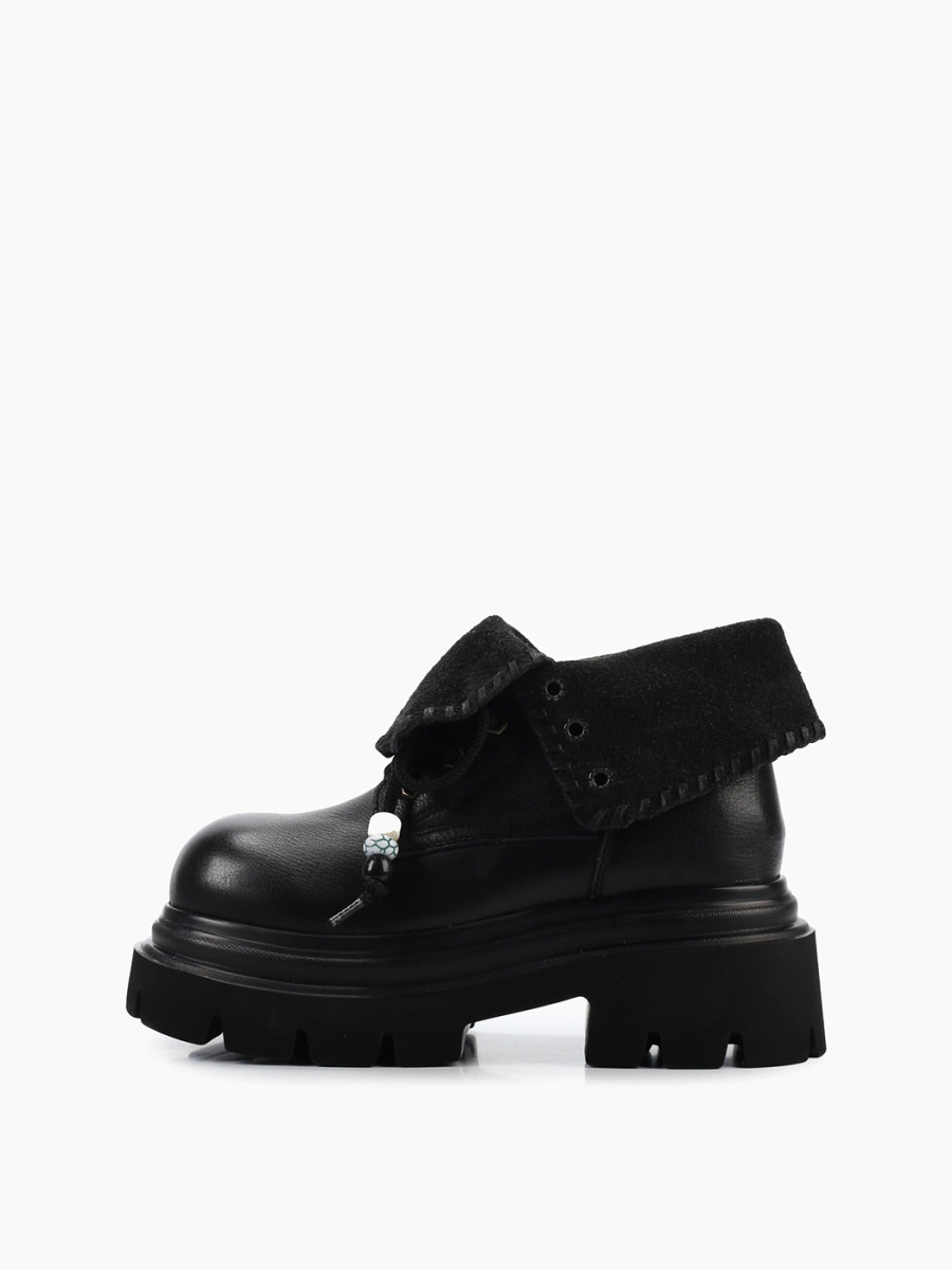 Ботинки на тракторной подошве