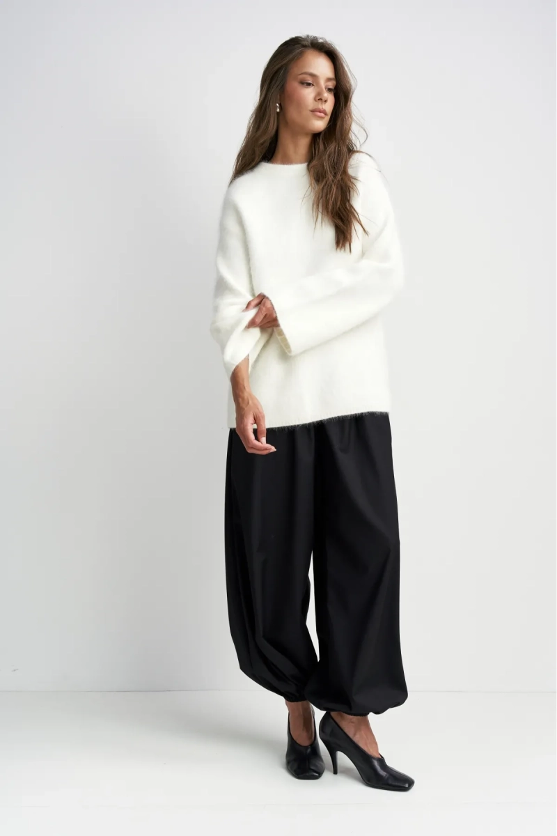 Брюки-алладины из костюмной ткани ERISTSTORE, цвет: Черный, НФ-00004119 купить онлайн