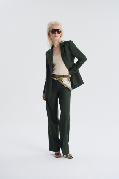 Брюки Bubbles FASHION REBELS, цвет: зеленый, FR24FW1PN1000W100GN купить онлайн