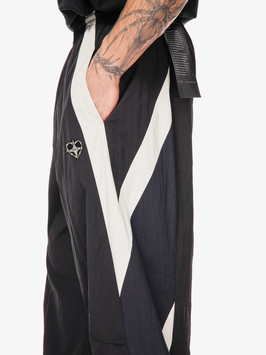 Брюки " chrome heart " p.p.s., цвет: Черный,  купить онлайн