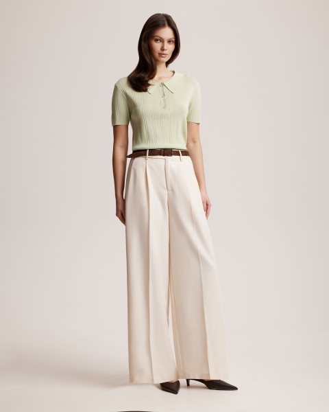 Поло To be Blossom, цвет: light-green 131433 |новая коллекция купить онлайн