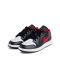 Кроссовки подростковые Jordan 1 Low "White Toe" NKDADDYS SNEAKERS, цвет: Чёрный 553560-063 купить онлайн