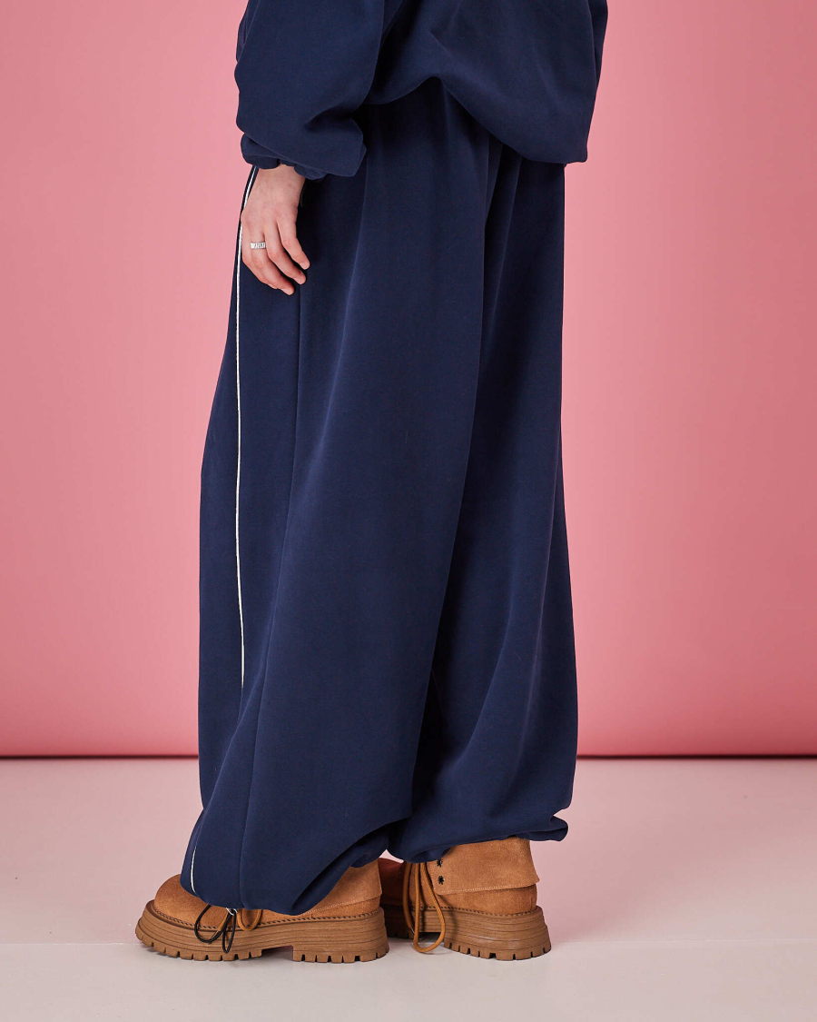 Джоггеры с кантом TABOO, цвет: синий, DgUBlue купить онлайн