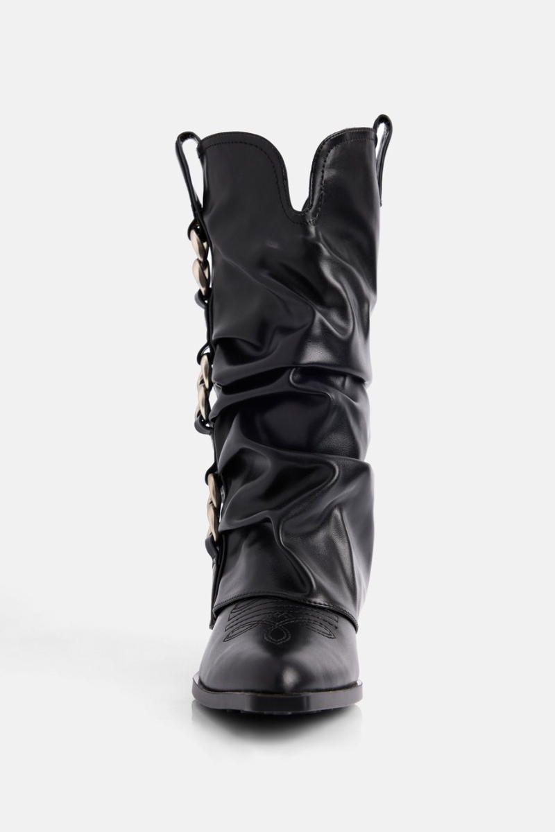 Полусапоги с напуском Lera Nena, цвет: Черный LNU.401.17874.900 купить онлайн