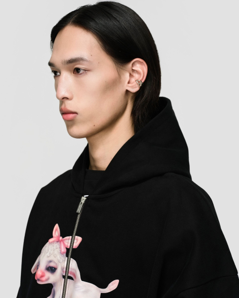 Кафф Unisex Cuff Berhasm, цвет: Серебряный jew25-3-rhod |новая коллекция купить онлайн