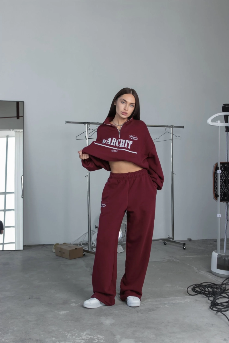 Анорак Four GARCHIT, цвет: винный, GARFut4SvitVine купить онлайн