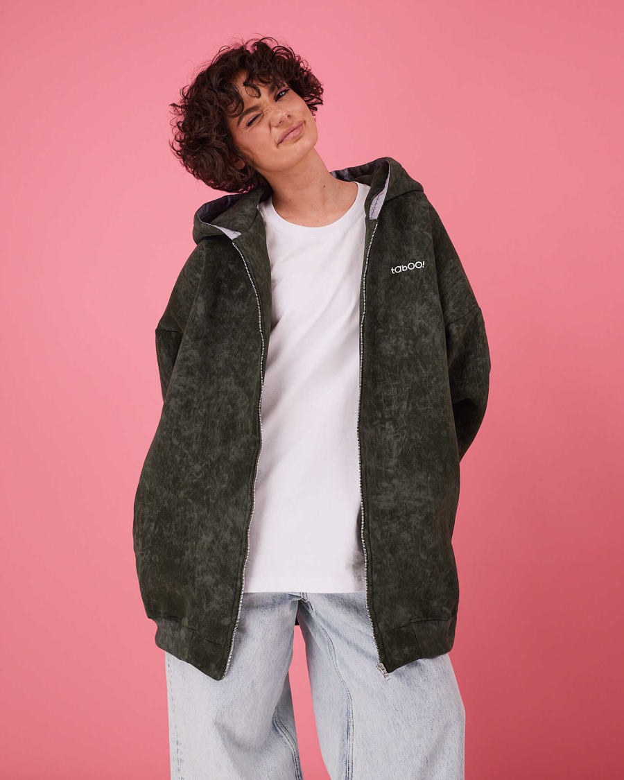 Табуха на молнии варенка TABOO, цвет: зеленый, Tz11 купить онлайн