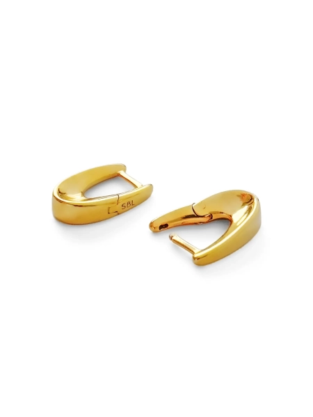 Серебряные серьги «Коромысло» mini