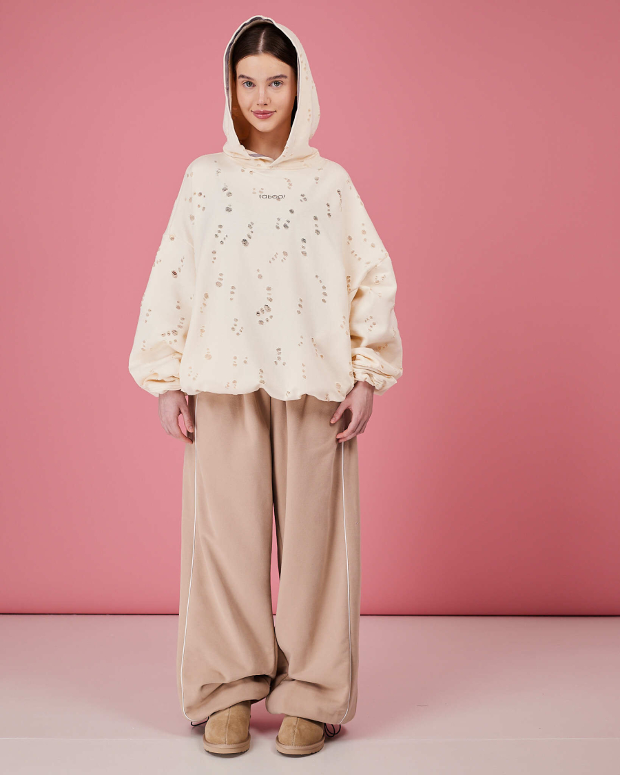 Табуха с затяжками рванка TABOO, цвет: Желтый, TsZ05 купить онлайн