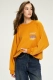 Свитшот базовый Over Saffron Erist store, цвет: оранжевый, НФ-00002531 купить онлайн
