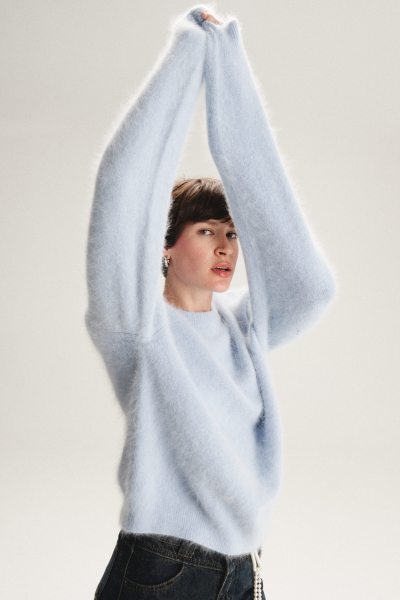 Джемпер SAGAS, цвет: голубой, 260106 купить онлайн