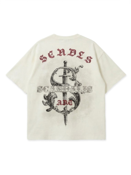 Футболка Меч SCANDALIS, цвет: белый, ФБ039а купить онлайн