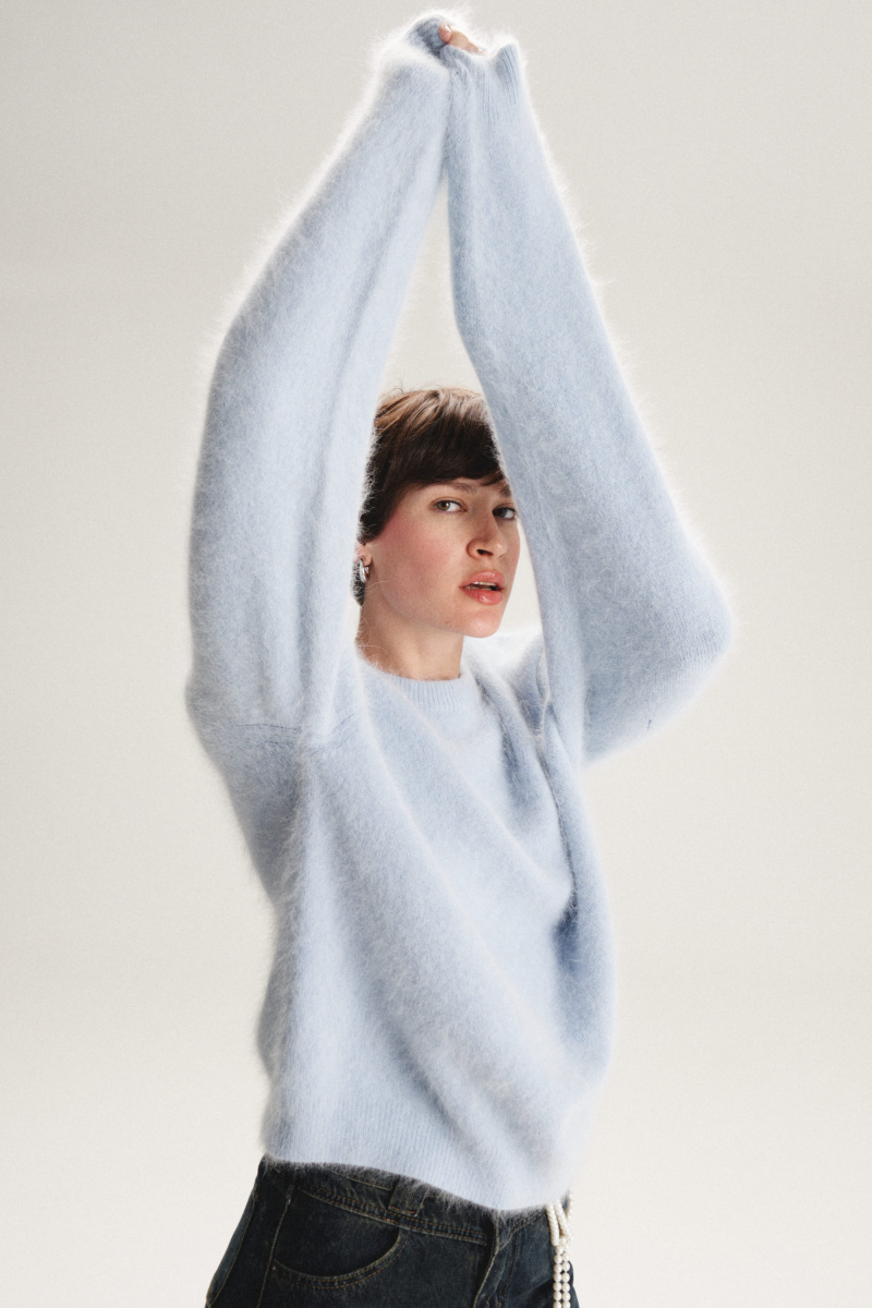 Джемпер SAGAS, цвет: голубой, 260106 купить онлайн