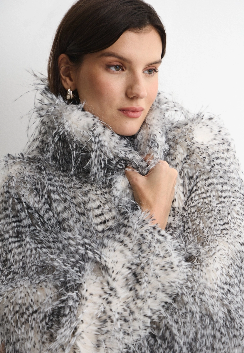 Шуба RUF ENEVOO, цвет: серый, 07054 купить онлайн