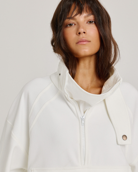 Анорак из фланели MILK Anmuse, цвет: молочный, AN25W205 купить онлайн