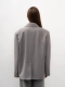 Пиджак двубортный oversize TRES, цвет: серый, НФ-00002351 купить онлайн